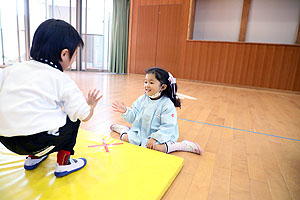 体操教室 ー　跳び箱ー　うさぎ