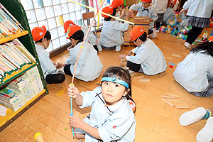 みんなで自由遊び！　楽しかったね　E・きりん