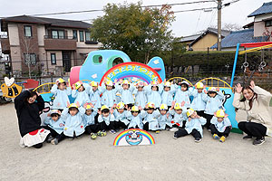 ふれあい動物園　たのしかったね　年少組