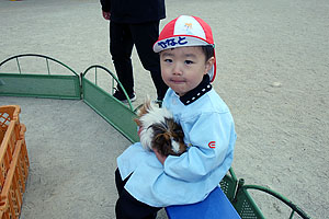 ふれあい動物園　たのしかったね　年少組