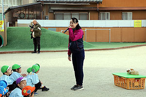 ふれあい動物園　たのしかったね　年中組　ひよこ・あひる　NO.1