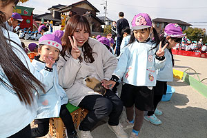 ふれあい動物園　たのしかったね　年長組