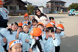 ふれあい動物園　たのしかったね　年長組