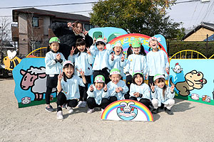 ふれあい動物園　たのしかったね　年長組