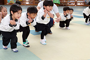 体操教室 　ー跳び箱ー　きりん