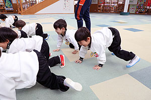 体操教室 　ー跳び箱ー　ぱんだ