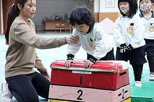 体操教室 　ー跳び箱ー　ぱんだ