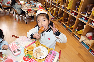 クリスマスランチ♪　年長組