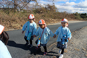 お散歩たのしかったね　きりん