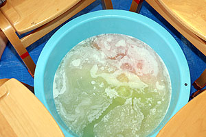 第2回りす組名物あし湯♨　　りす