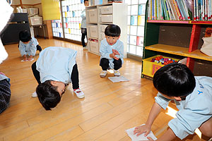 大掃除をしました　うさぎ・たんぽぽ・B・E