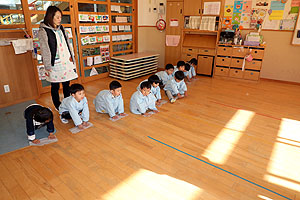 大掃除をしました　うさぎ・たんぽぽ・B・E