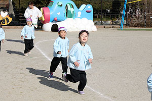 マラソン活動が始まりました　B・C・E・たんぽぽ・あひる