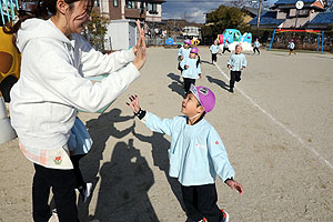 マラソン活動が始まりました　B・C・E・たんぽぽ・あひる