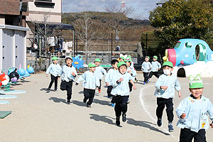 マラソン活動が始まりました　B・C・E・たんぽぽ・あひる