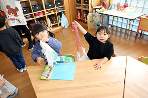 凧あげ　楽しかったね　ひよこ