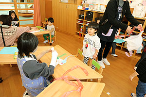 凧あげ　楽しかったね　ひよこ