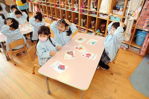 カルタ取り　うさぎ