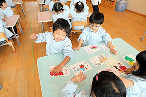 カルタ取り　うさぎ