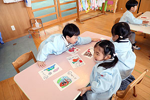 カルタ取り　うさぎ