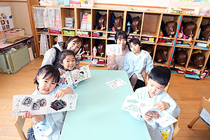 カルタ取り　うさぎ