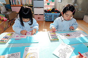 カルタ取り　うさぎ