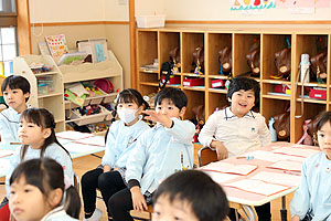 書初め大会　がんばりました　年長組　NO.2