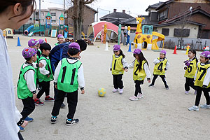 サッカー教室が開かれました　C