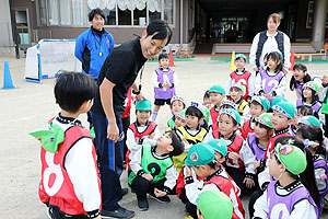 サッカー教室が開かれました　A・B