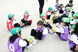 サッカー教室が開かれました　A・B