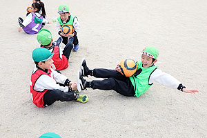 サッカー教室が開かれました　A・B