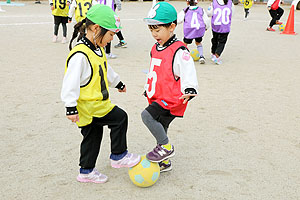 サッカー教室が開かれました　A・B