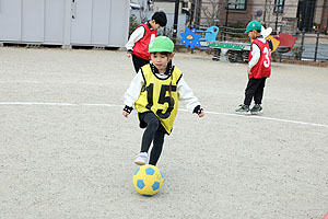 サッカー教室が開かれました　A・B