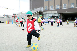 サッカー教室が開かれました　A・B