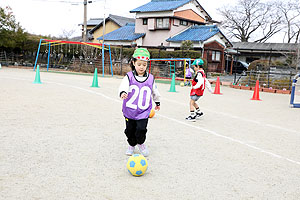 サッカー教室が開かれました　A・B