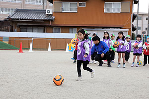 サッカー教室が開かれました　A・B