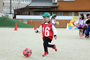 サッカー教室が開かれました　A・B