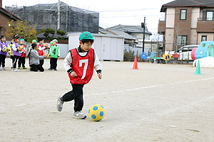 サッカー教室が開かれました　A・B