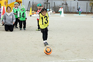 サッカー教室が開かれました　A・B