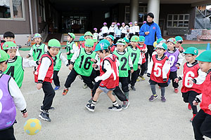 サッカー教室が開かれました　A・B