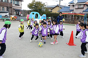 サッカー教室が開かれました　A・B
