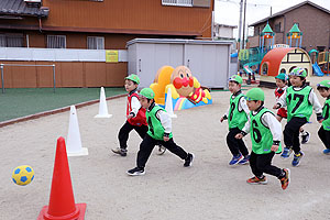 サッカー教室が開かれました　A・B
