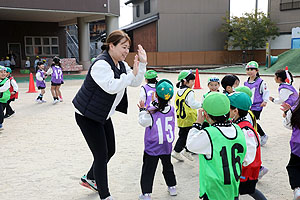 サッカー教室が開かれました　A・B