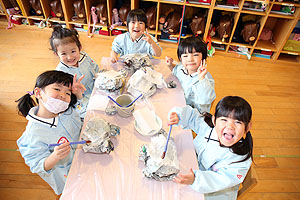 作品展の制作活動　ことり