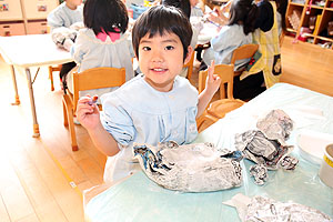 作品展の制作活動　ことり