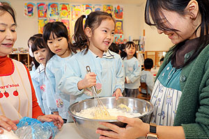 ホットケーキパーティ　　ひまわり・たんぽぽ・すみれ