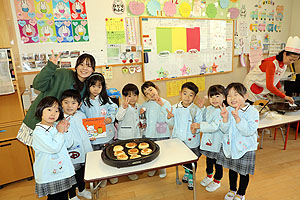 ホットケーキパーティ　　ひまわり・たんぽぽ・すみれ