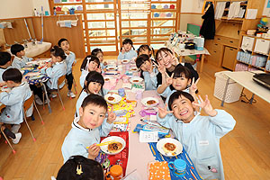 ホットケーキパーティ　　ひまわり・たんぽぽ・すみれ