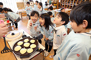 ホットケーキパーティ　　ばら・さくら