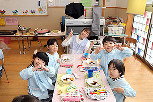 ホットケーキパーティ　　ばら・さくら